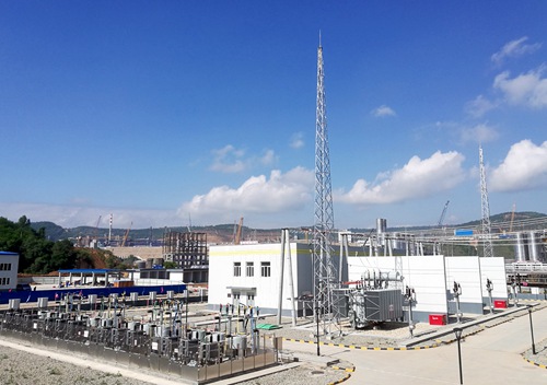 延能化項目首個裝置投入運行——110kV總變電站一次受電成功并開始運行_副本.jpg